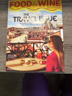 The Travel Issue Magazine - Red Cover